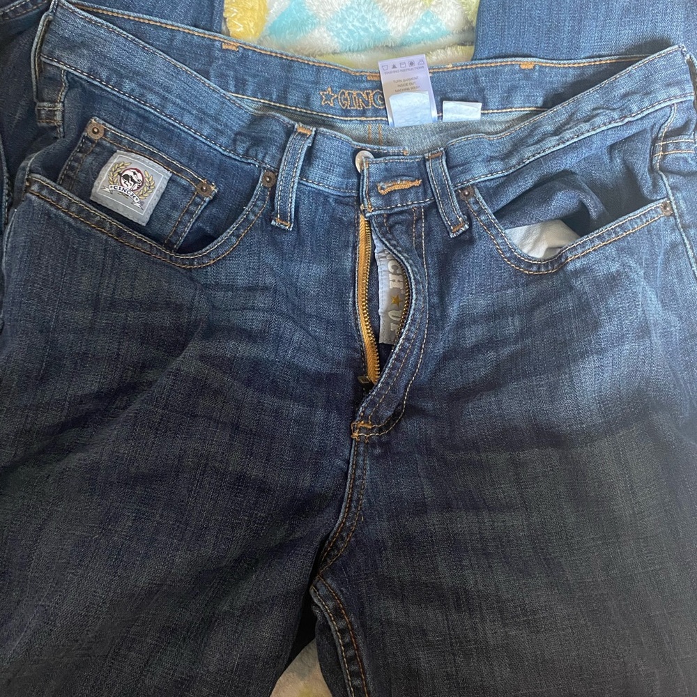 Cinch Dark Blue Relaxed Men's Jeans